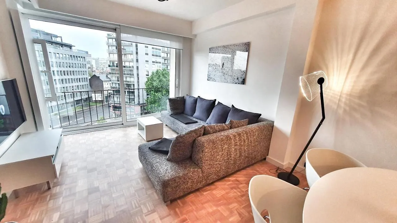 Cityview At Park Side, Antwerp, Free Indoor Parking Apartment 0*, Antwerp Belgium