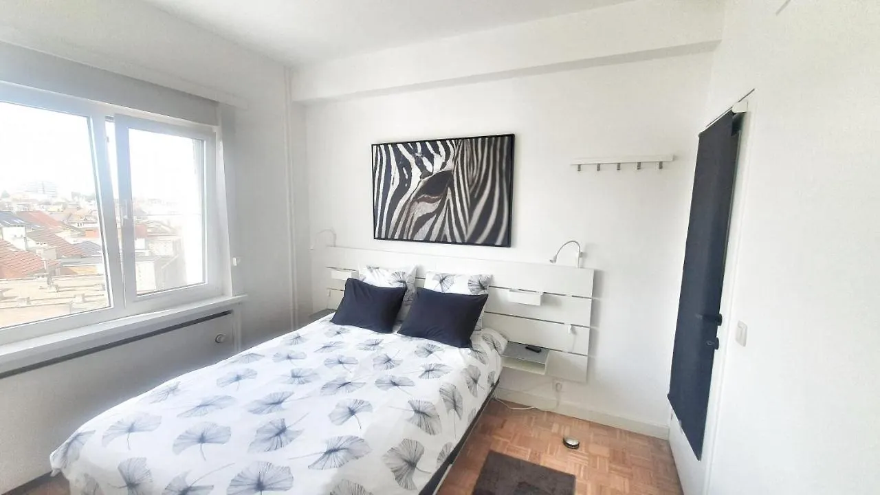 Cityview At Park Side, Antwerp, Free Indoor Parking Apartment Belgium